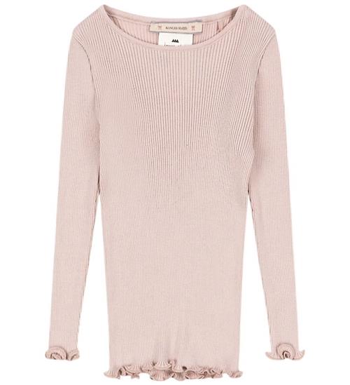 Konges Sløjd Bluse - Rib - Kara - Silke - Pale Blush