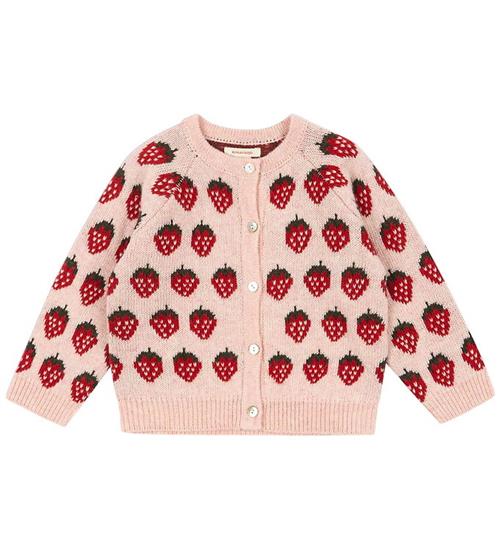Konges Sløjd Cardigan - Uld/Polyamid - Belou - Strawberry