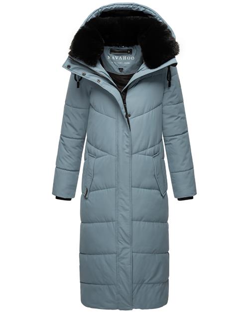 NAVAHOO Vinterfrakke 'Hingucker XIV'  blå