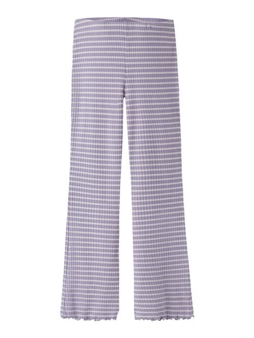 NAME IT Flare Bukser Vemma Lavender Gray
