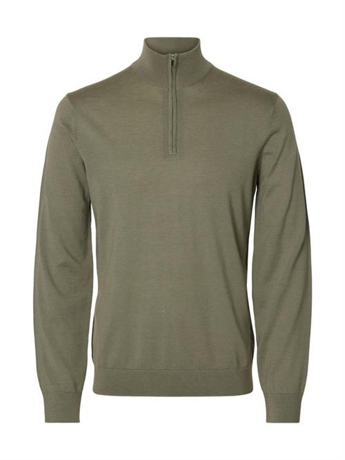 SLHTRAY LS KNIT MERINO HALF ZIP NOO