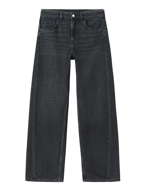 Mango | Mid-Rise Barrel Jeans | 38