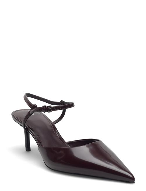 Mango | Kitten-Heeled Shoes With Ankle Strap | 40