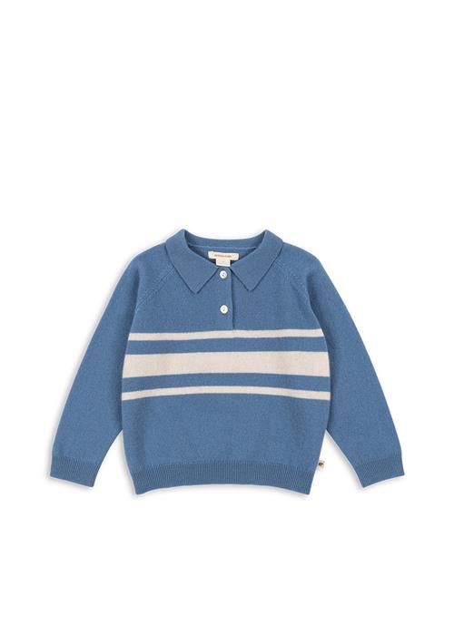 Konges Sløjd Basi Polo Blue  Blue 12 months  Blå  12 måneder  mand