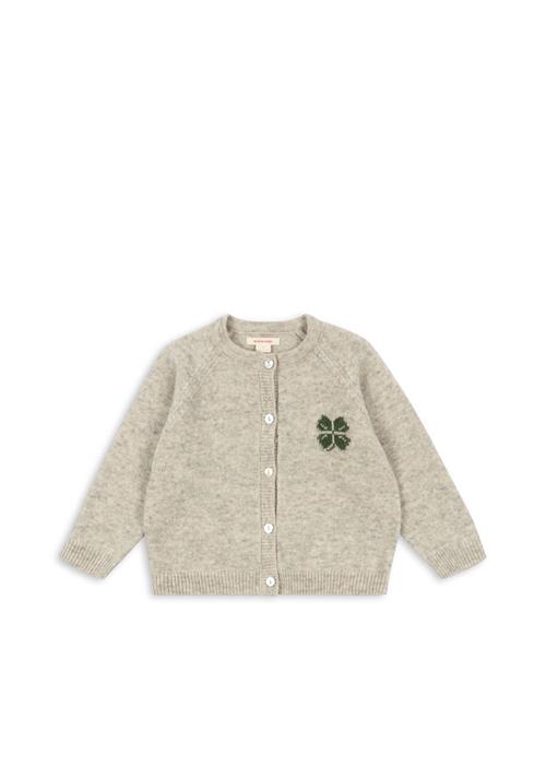 Konges Sløjd Billi Strikket Cardigan Off White Melange  Off White Melange 5-6 Y  Grå  5-6 år  unisex