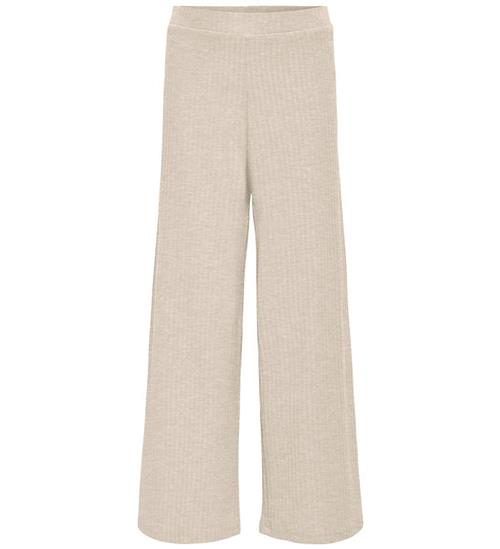 Kids Only Bukser - KogNella - Rib - Noos - Pumice Stone/Melange