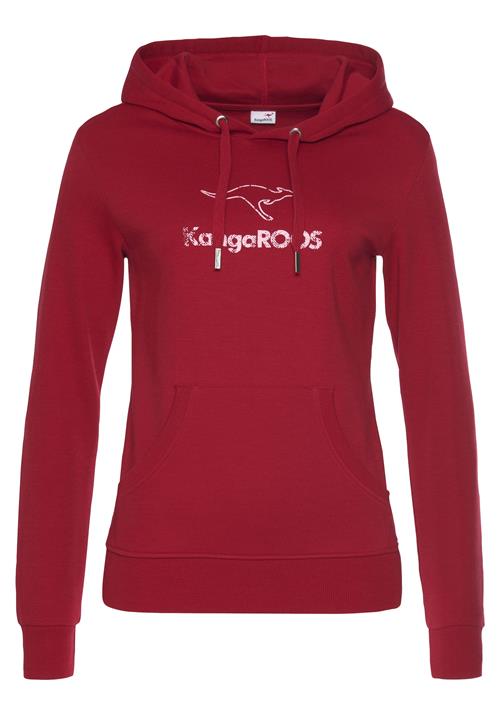 KangaROOS Sweatshirt  mørkerød