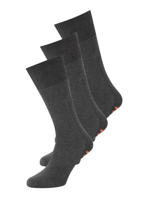 FALKE Sokker  mørkegrå / orange