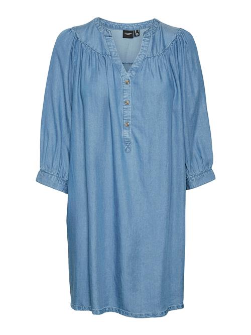 VERO MODA Blusekjole 'BREE'  blue denim