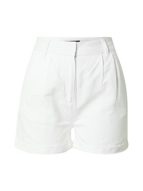 Superdry & Co Bukser med lægfolder 'STUDIOS LINEN'  hvid