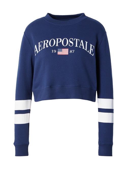 AÉROPOSTALE Sweatshirt 'USA'  navy / knaldrød / hvid