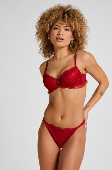 Hunkemöller Cordelie Brazilian Rød