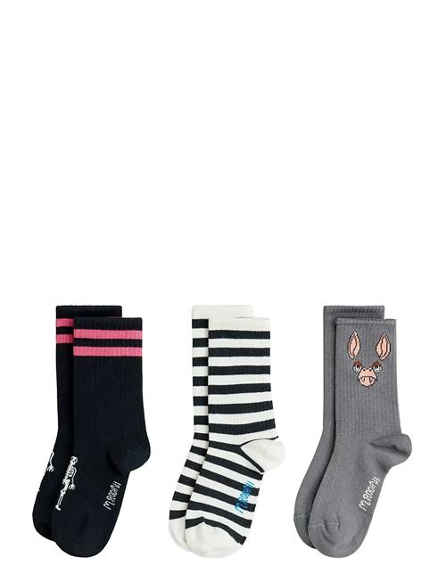 Mini Rodini | Bat 3-Pack Socks | 24/27
