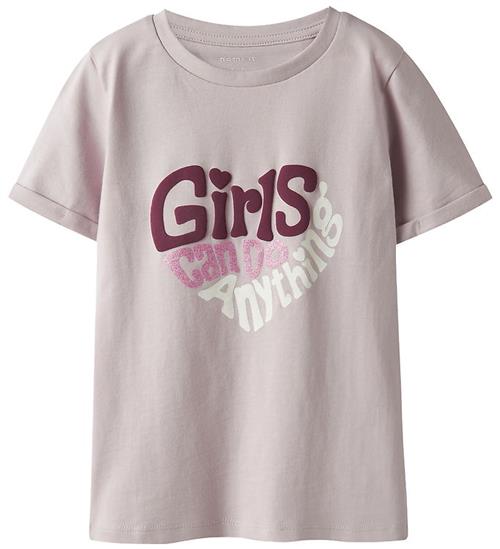 Name It T-shirt - NkfBaria - Lilac Marble