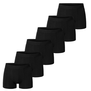 Bread & Boxers Bread and Boxers Boxer Briefs 6P Sort økologisk bomuld X-Small Herre