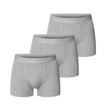 Bread & Boxers Bread and Boxers Boxer Briefs 3P Grå økologisk bomuld X-Small Herre