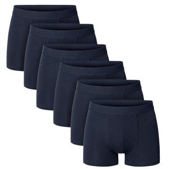 Bread & Boxers Bread and Boxers Boxer Briefs 6P Marineblå økologisk bomuld X-Small Herre