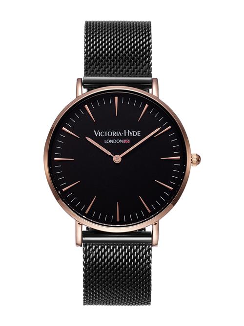 Victoria Hyde Analogt ur  rosa guld / sort / hvid