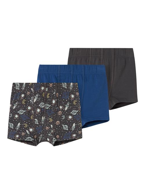 NAME IT 3-Pak Boksershorts Forged Iron