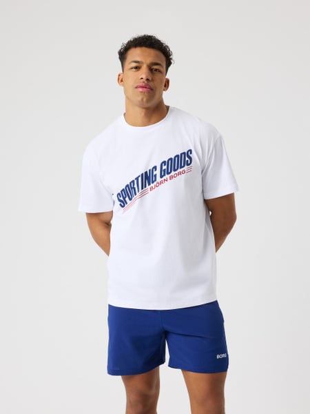 Björn Borg Borg Gym Oversized T-shirt Hvid, XL