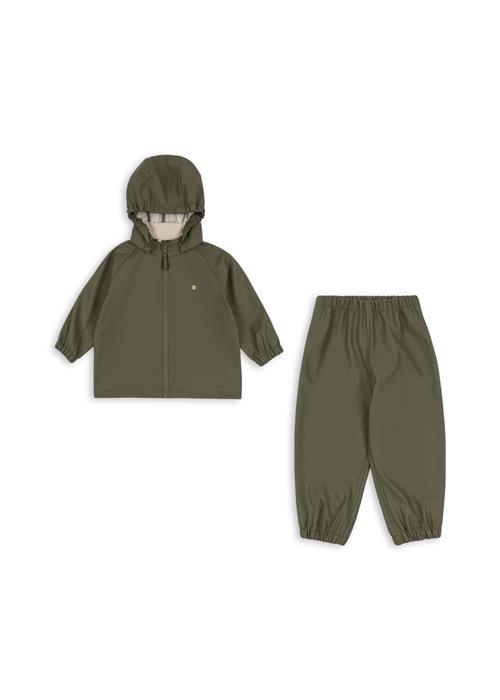 Konges Sløjd Plainy Regnsæt Kalamata  Kalamata 7-8 Y  Grøn  7-8 år  unisex