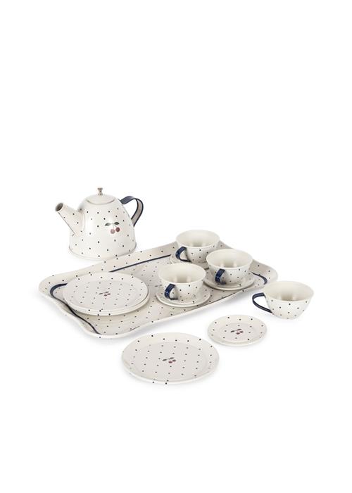 Konges Sløjd Tea Party Sæt Blue Dot  Blue Dot One Size  Hvid  One Size 3 Y+ unisex