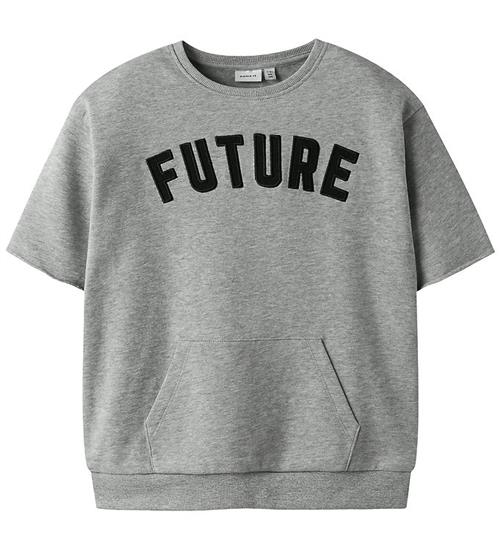 Name It Sweatshirt - NkmBobby - Grey Melange