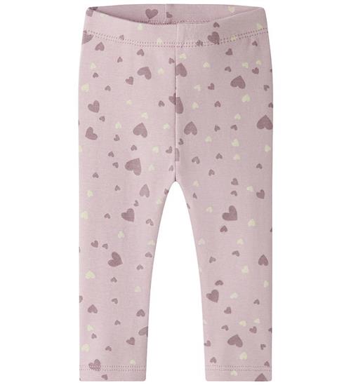 Name It Leggings - NbfBheart - Keepsake Lilac