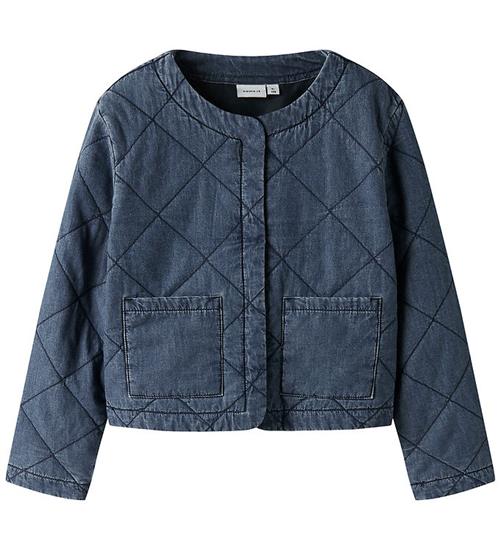 Name It Jakke - NkfJuliette - Dark Blue Denim