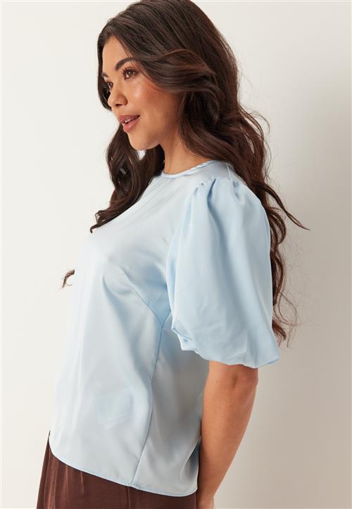 VILA Viellette 2/4 SATIN PUFF TOP S