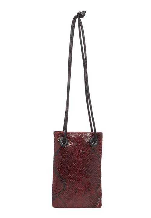 FELIPA Skuldertaske  kastaniebrun / sort