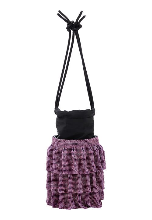 faina Posetaske  lysviolet / sort