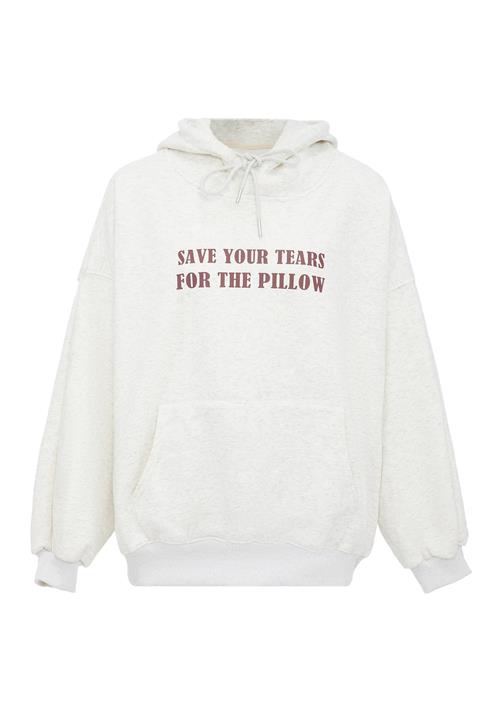 HOMEBASE Sweatshirt  rød / hvid-meleret