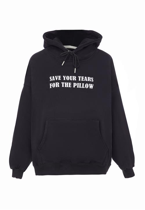 HOMEBASE Sweatshirt  sort / hvid