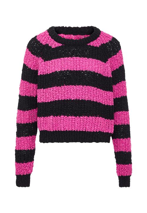 MYMO Pullover  pink / sort