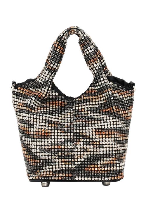 FELIPA Håndtaske  orange / sort / sølv