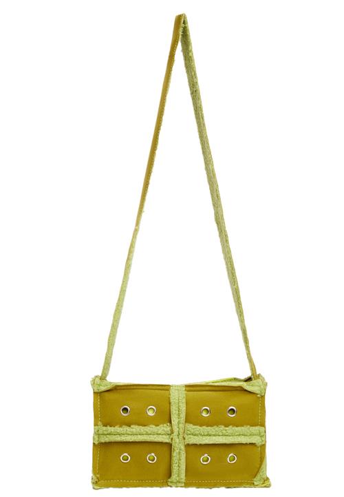 FELIPA Skuldertaske  oliven / lysegrøn