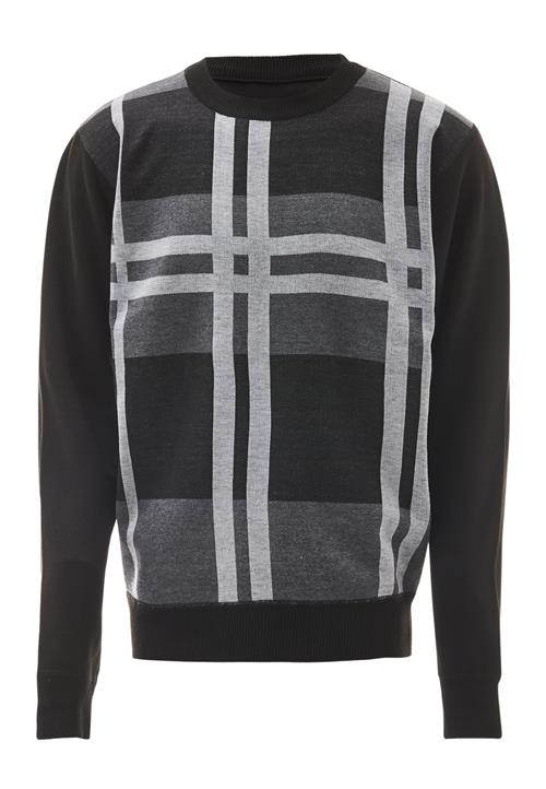 fernell Pullover  grå / lysegrå / sort