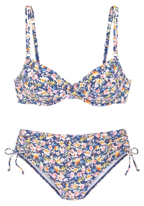 BUFFALO Bikini  navy / gul / pink
