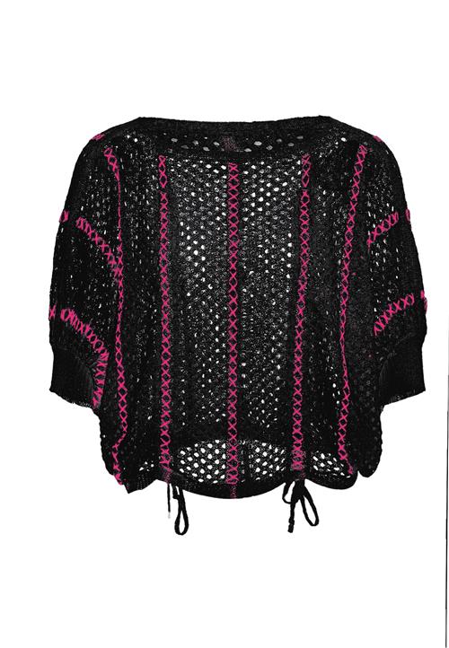 IMMY Pullover  mørk pink / sort