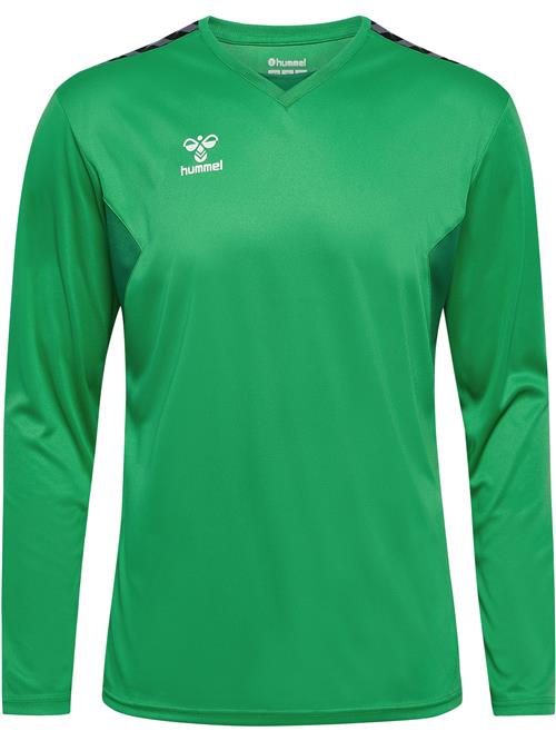 Hummel Funktionsskjorte 'Authentic'  jade / sort / hvid