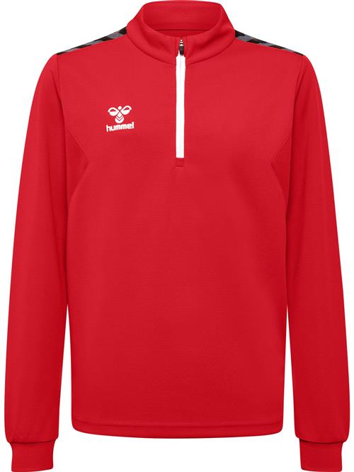 Hummel Sportsweatshirt 'Authentic'  cranberry / sort / hvid