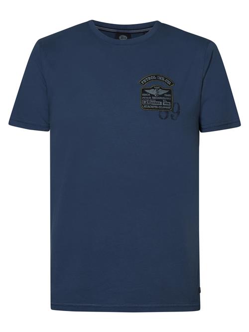 Petrol Industries Bluser & t-shirts 'Palmetto'  cyanblå / oliven / sort