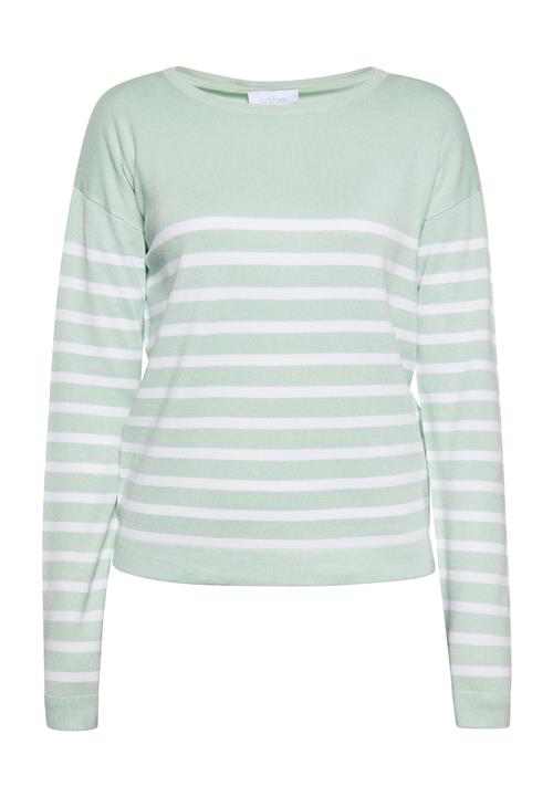 usha BLUE LABEL Pullover  lysegrøn / hvid