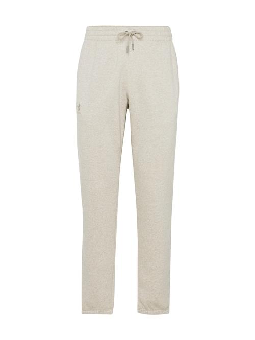 Se UNDER ARMOUR Sportsbukser 'Essential'  grå-meleret hos About You