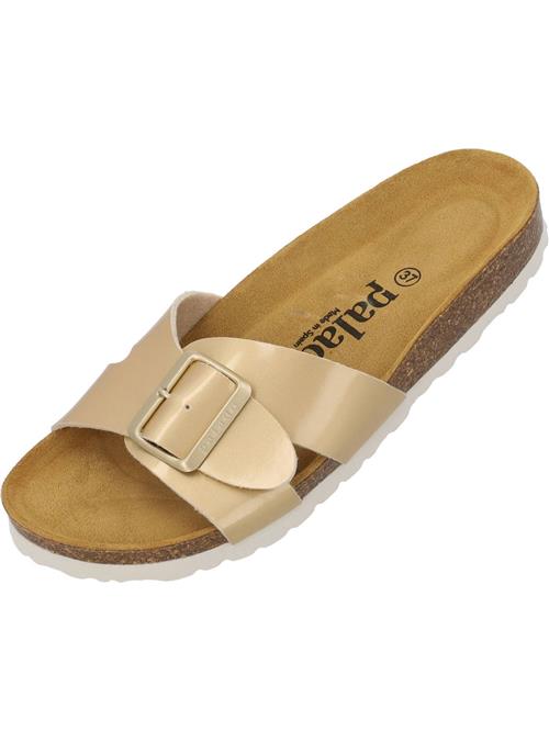 Palado Pantoletter 'Tinos'  guld