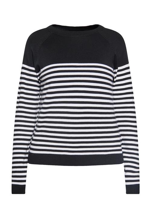 usha BLACK LABEL Pullover  sort / hvid