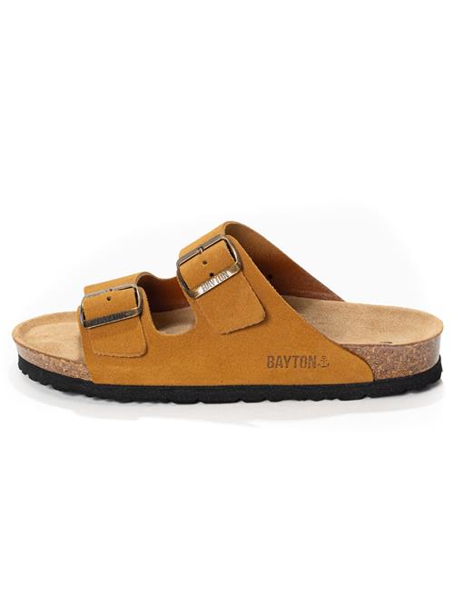 Bayton Pantoletter 'Athena'  cognac / mokka