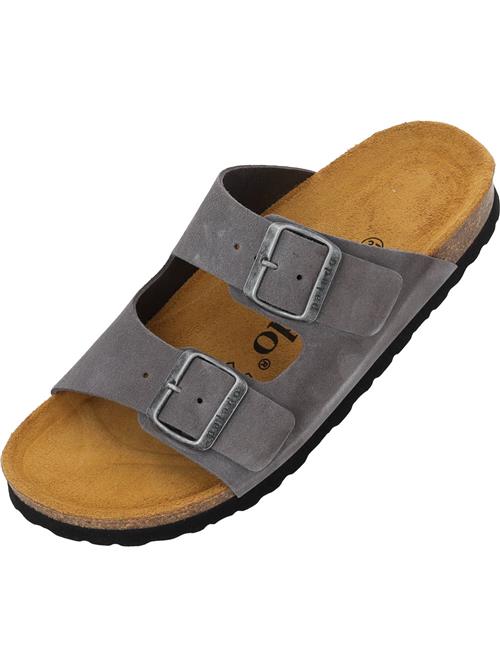 Palado Pantoletter 'Korfu'  mørkegrå