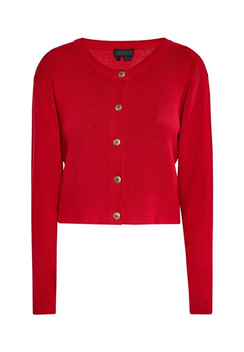 NAEMI Cardigan  rød
